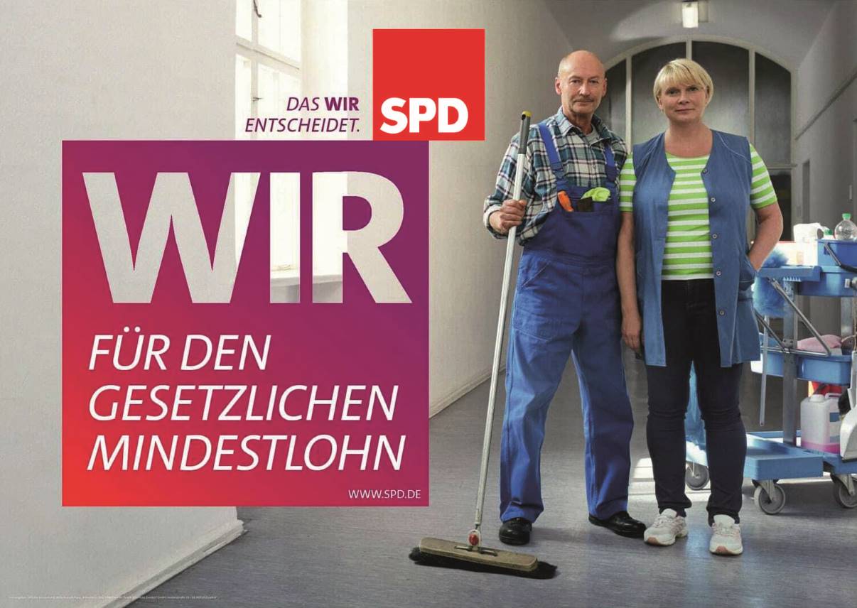 Abb. 1 SPD Wahlplakat 2013