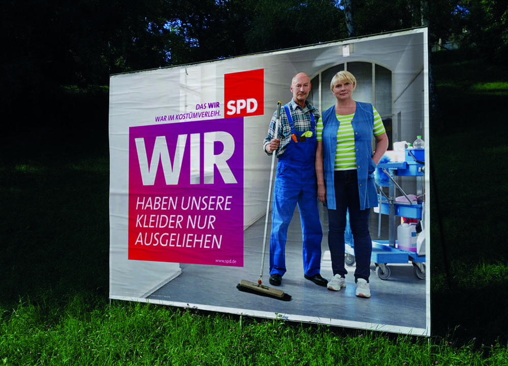 Abb. 4 SPD Wahlplakat-Fake