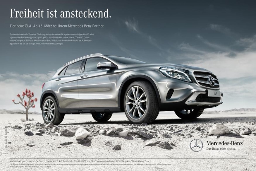 Werbung 1 Mercedes