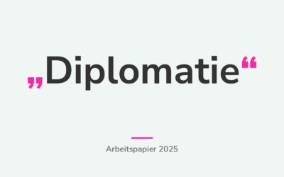 Beobachtung zum Begriff „Diplomatie“ beim Thema Ukraine im Europäischen Parlament